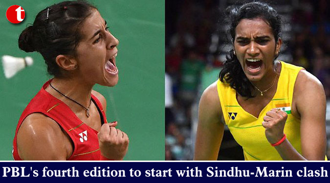 PBL’s fourth edition to start with Sindhu-Marin clash