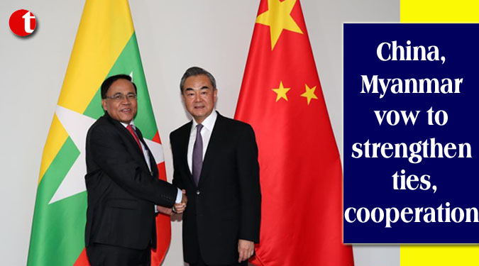 China, Myanmar vow to strengthen ties, cooperation