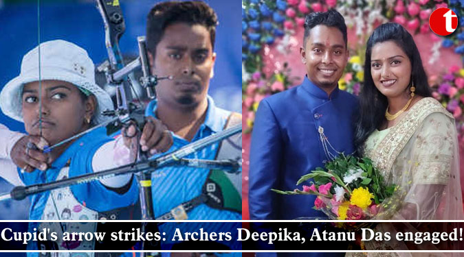 Cupid's arrow strikes: Archers Deepika, Atanu Das engaged!