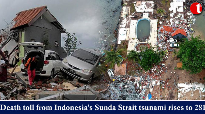 Death toll from Indonesia’s Sunda Strait tsunami rises to 281