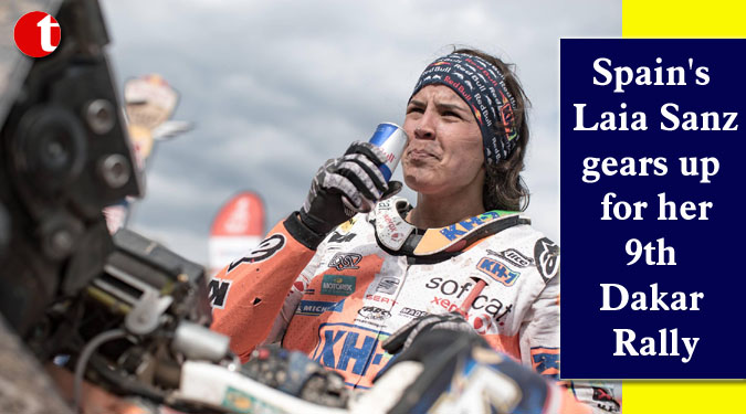 Spain's Laia Sanz gears up for her 9th Dakar Rally