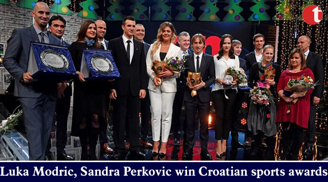 Luka Modric, Sandra Perkovic win Croatian sports awards