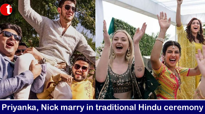 Priyanka Chopra, Nick Jonas marry in traditional Hindu ceremony