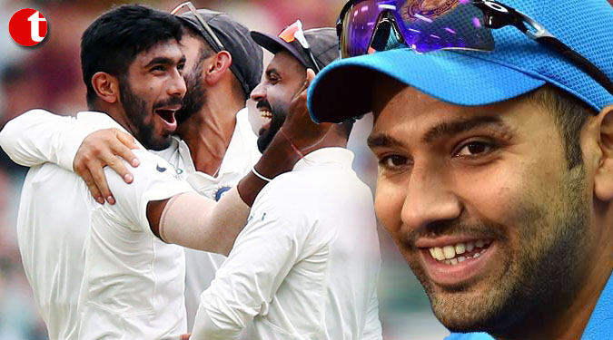 Bumrah credits Rohit for slow yorker idea