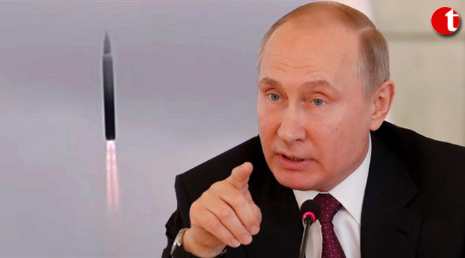 Putin hails 'successful' test of new hypersonic missile