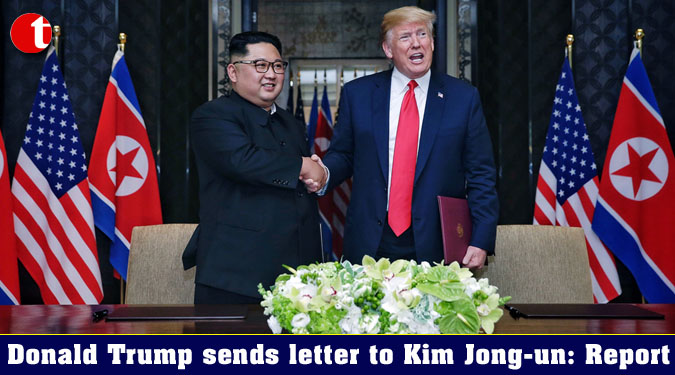 Donald Trump sends letter to Kim Jong-un: Report