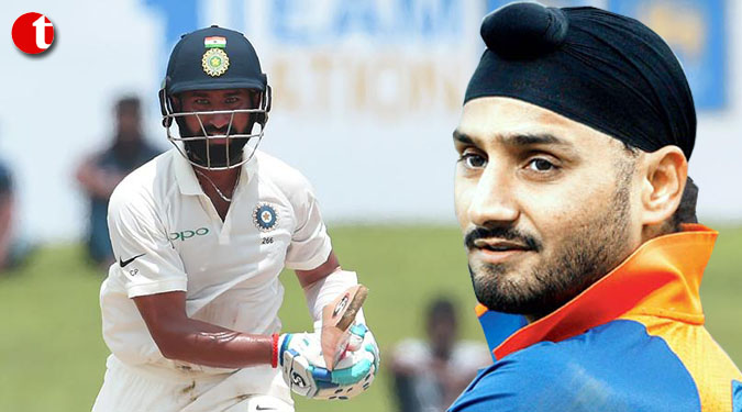 World can learn to play Test cricket from Pujara: Harbhajan Singh