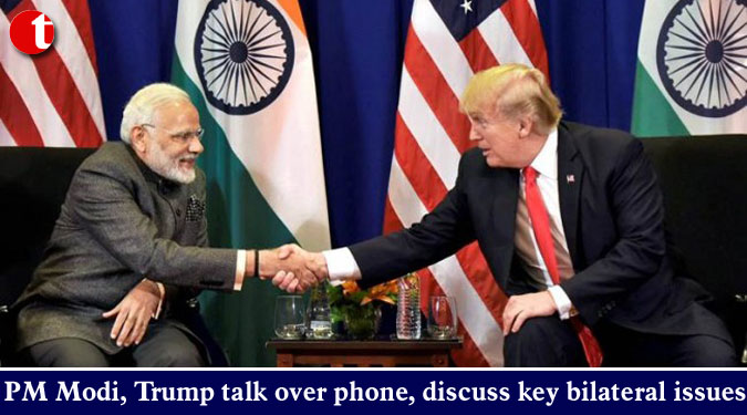 PM Modi, Trump talk over phone, discuss key bilateral issues