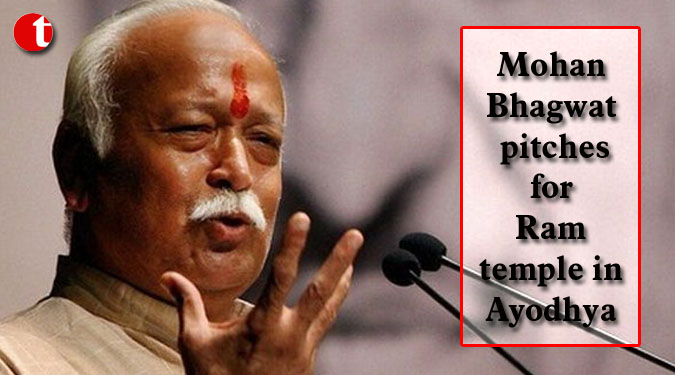 Mohan Bhagwat pitches for Ram temple in Ayodhya