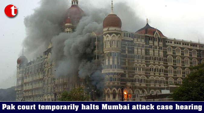 Pak court temporarily halts Mumbai attack case hearing