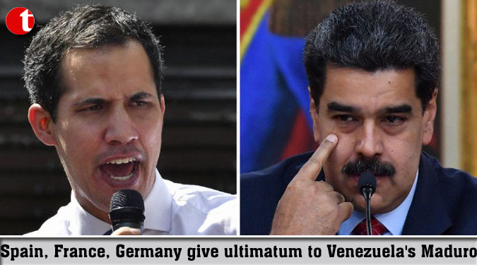 Spain, France, Germany give ultimatum to Venezuela's Maduro