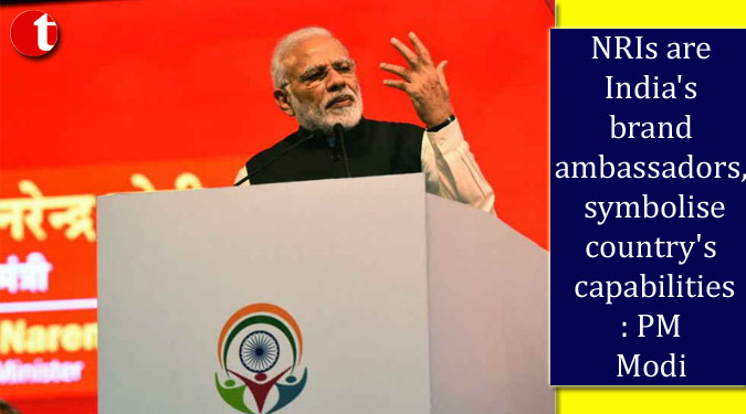 NRIs are India's brand ambassadors, symbolise country's capabilities: PM Modi