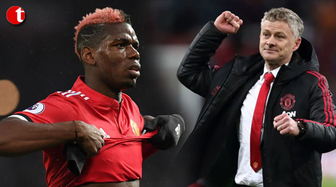 Pogba is Man United captaincy material, says Solskjaer