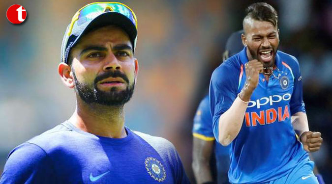 Pandya will come out stronger: Kohli