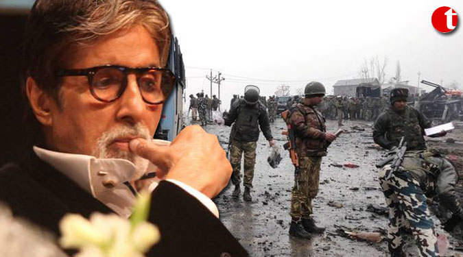 Big B to give Rs 5 lakh to each slain CRPF trooper's family