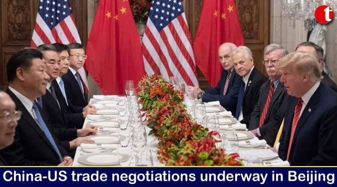 China-US trade negotiations underway in Beijing