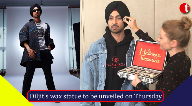 Diljit’s wax statue to be unveiled on Thursday
