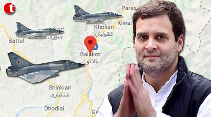 Rahul salutes Indian Air Force for attacking terror camps in PoK