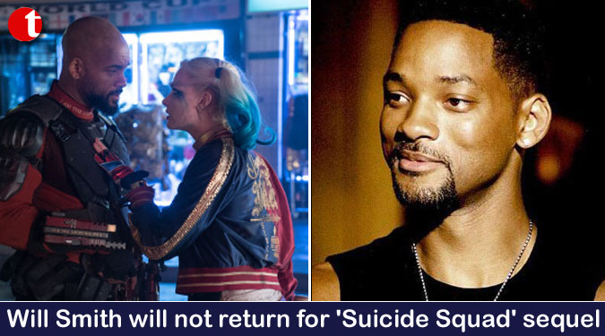 Will Smith will not return for 'Suicide Squad' sequel