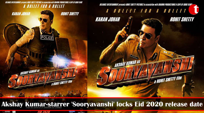 Akshay Kumar-starrer 'Sooryavanshi' locks Eid 2020 release date