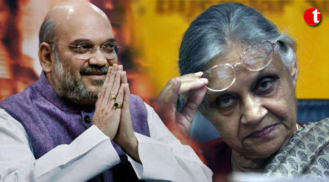 Shah thanks Sheila Dikshit for her comments on Former PM Manmohan