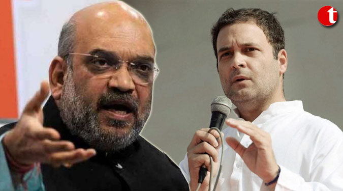 Inheritor of dynasty sees drama in success of scientists, Shah's dig at Rahul