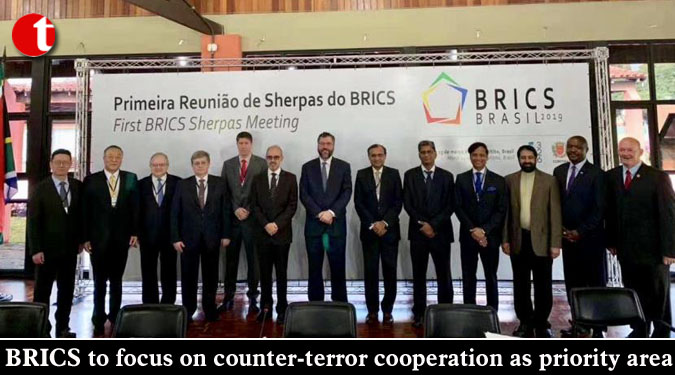 BRICS to focus on counter-terror cooperation as priority area