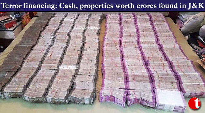 Terror financing: Cash, properties worth crores found in J&K