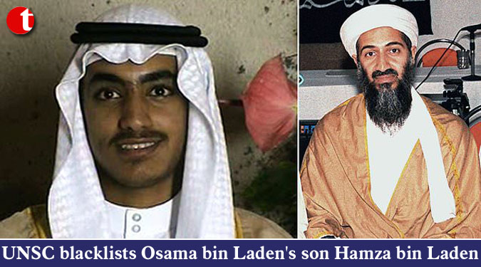 UNSC blacklists Osama bin Laden's son Hamza bin Laden