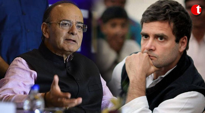 Rahul's minimum income scheme a 'bluff': Jaitley