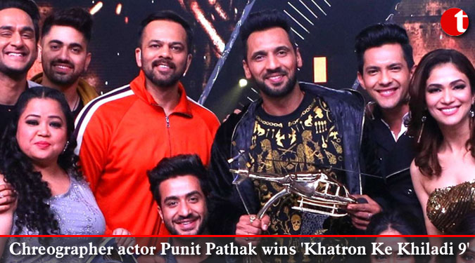 Chreographer actor Punit Pathak wins ‘Khatron Ke Khiladi 9’