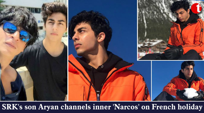 SRK's son channels inner 'Narcos' on French holiday