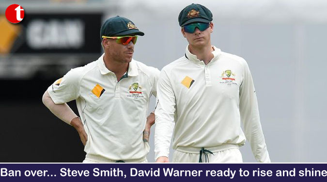 Ban over... Smith, Warner ready to rise and shine