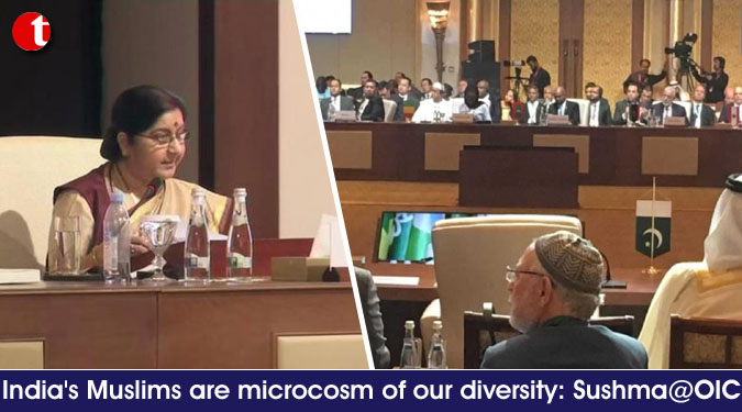 India's Muslims are microcosm of our diversity: Sushma@OIC