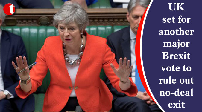 UK set for another major Brexit vote to rule out no-deal exit