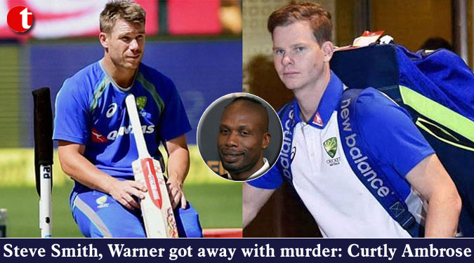 Steve Smith, Warner got away with murder: Curtly Ambrose