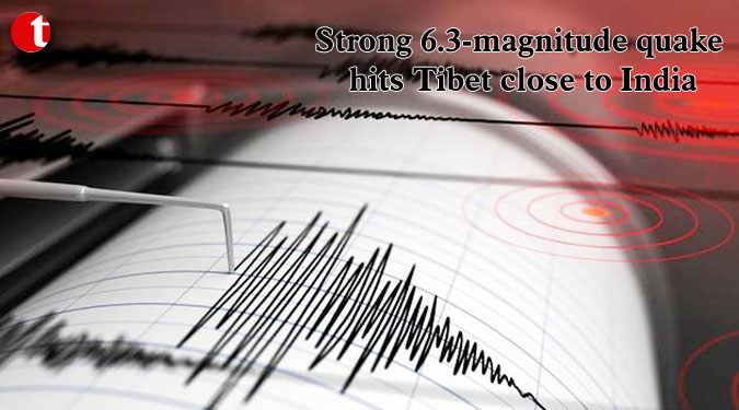 Strong 6.3-magnitude quake hits Tibet close to India