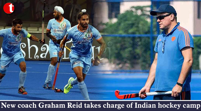 New coach Graham Reid takes charge of Indian hockey camp