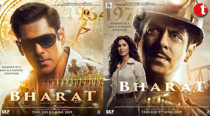 ‘Bharat’ latest poster: Salman, Katrina take us 30yrs back in time