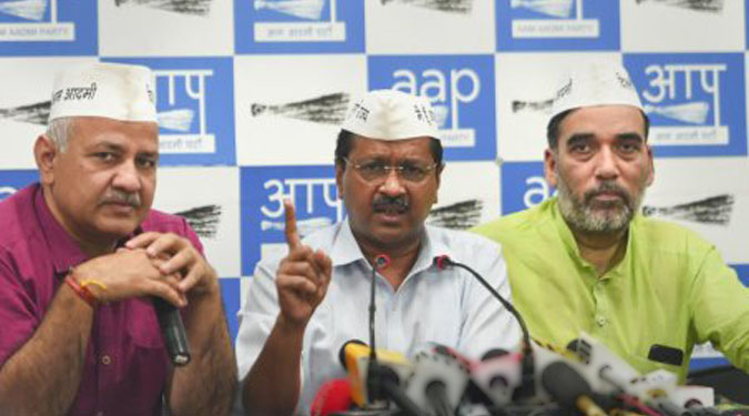 Rahul, Priyanka not campaigning in places where Cong has direct fight with BJP: Kejriwal