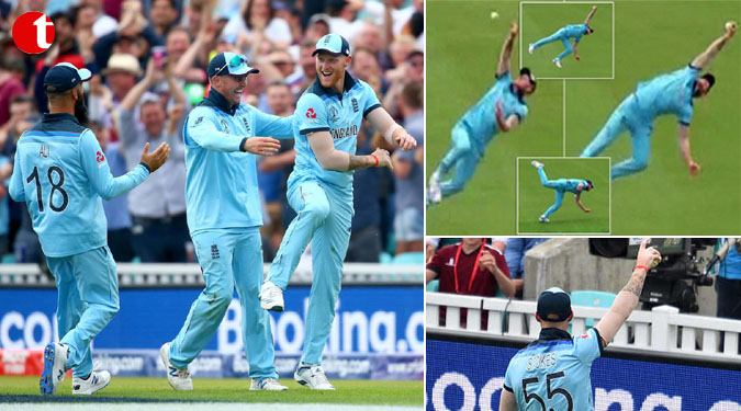 Stokes sets the tone for World Cup with one-handed stunner