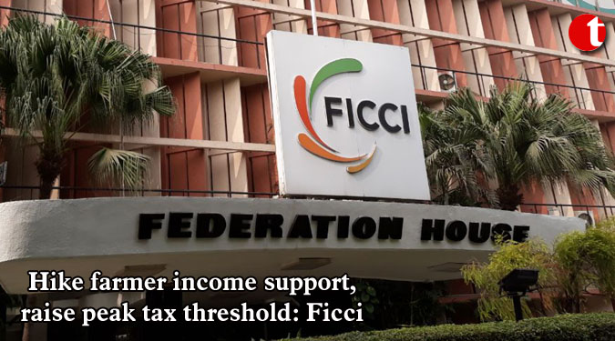 Hike farmer income support, raise peak tax threshold: Ficci