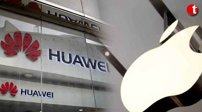 Chinese shout ‘Boycott Apple’ as US goes after Huawei