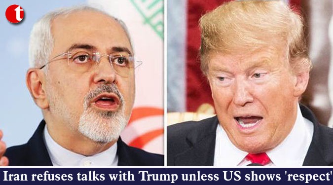 Iran refuses talks with Trump unless US shows 'respect'
