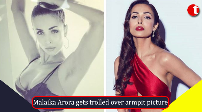 Malaika Arora gets trolled over armpit picture