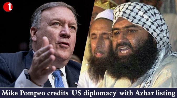 Mike Pompeo credits 'US diplomacy' with Azhar listing