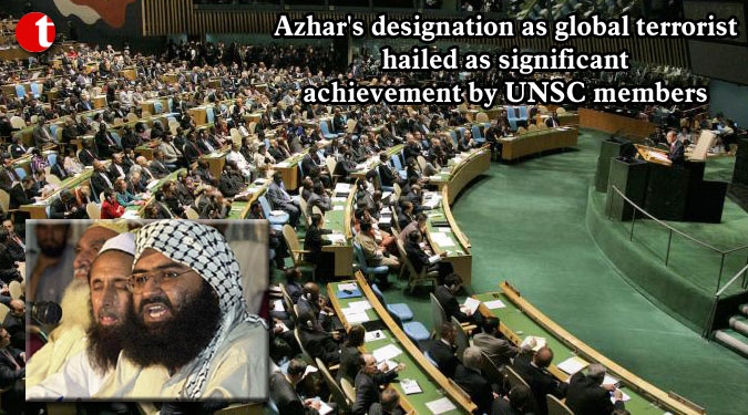 Azhar's designation as global terrorist hailed as significant achievement by UNSC members