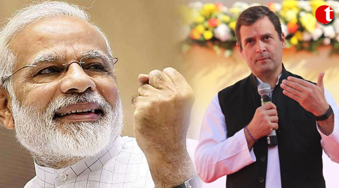 Rahul Gandhi says it’s ‘time up’ for Modi