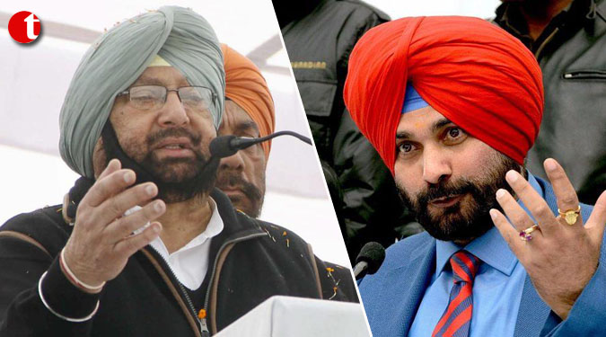 Sidhu wants to be CM, harming Cong. with irresponsible actions: Amarinder