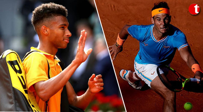 Madrid Open: Rafael Nadal beats Felix Auger Aliassime 6-3, 6-3
